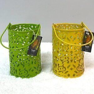 Design Ideas Brocade Candle Lantern Set of 2
